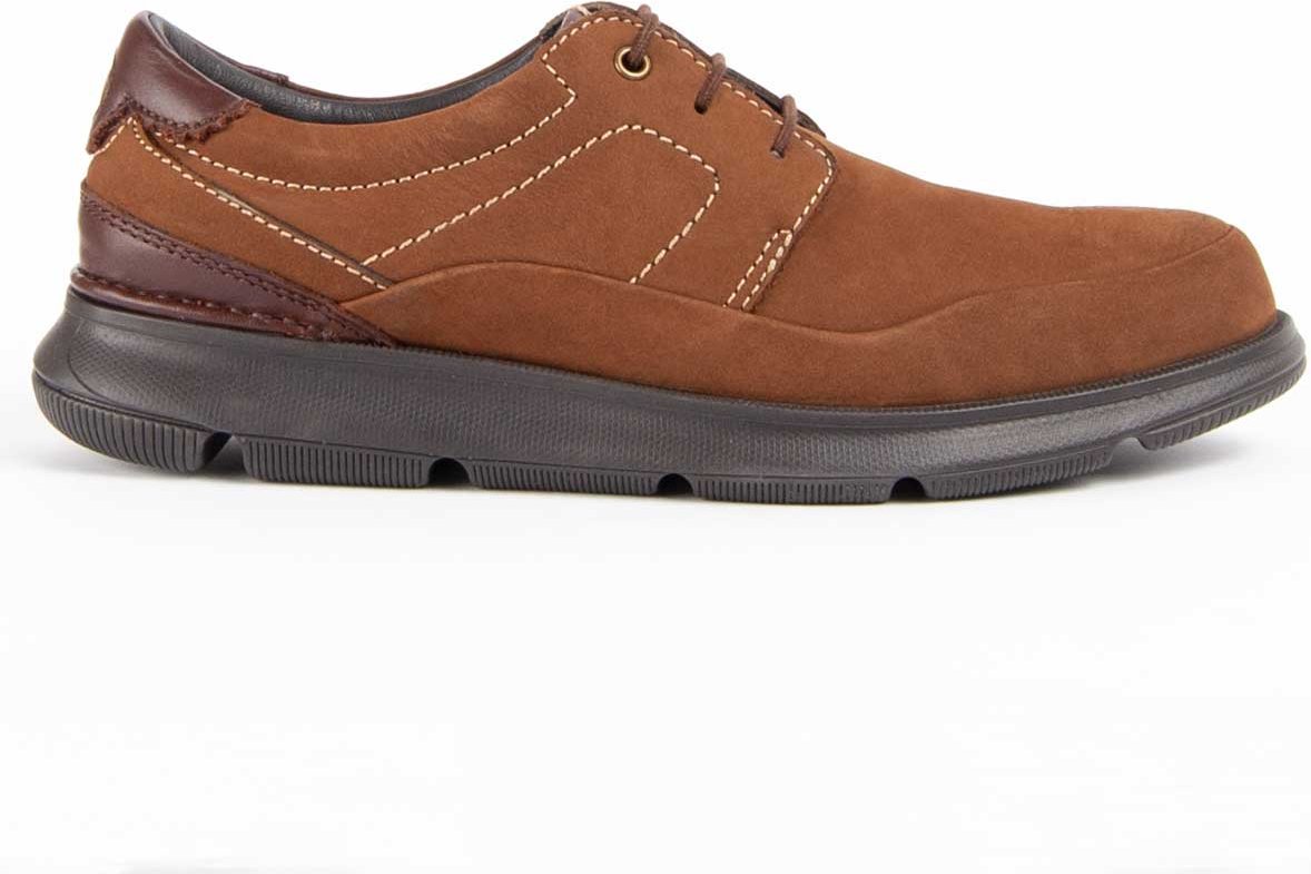 Purapiel Oxford-Schuh Confore10 Braun