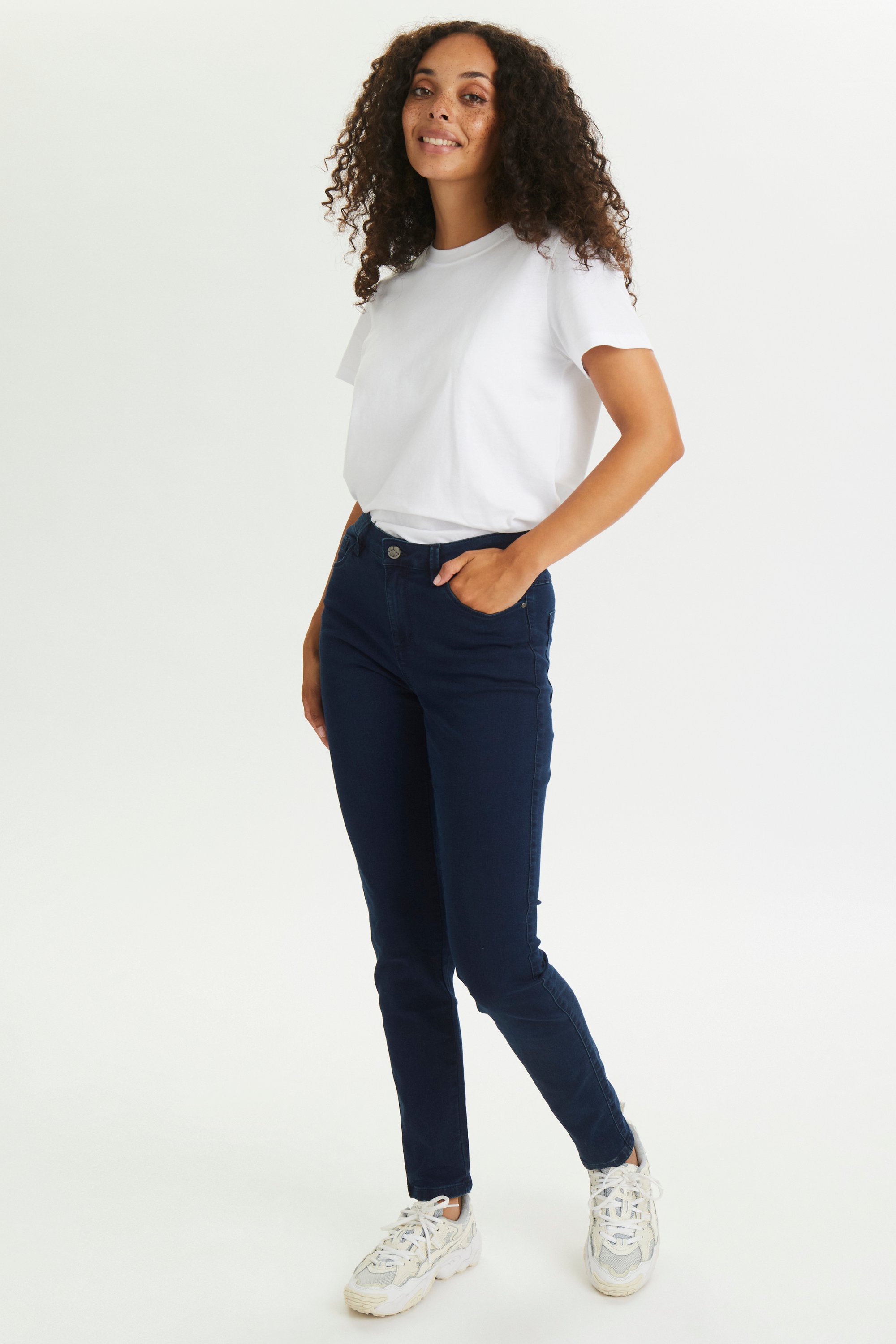 Slim-Fit-Jeans dark blue
