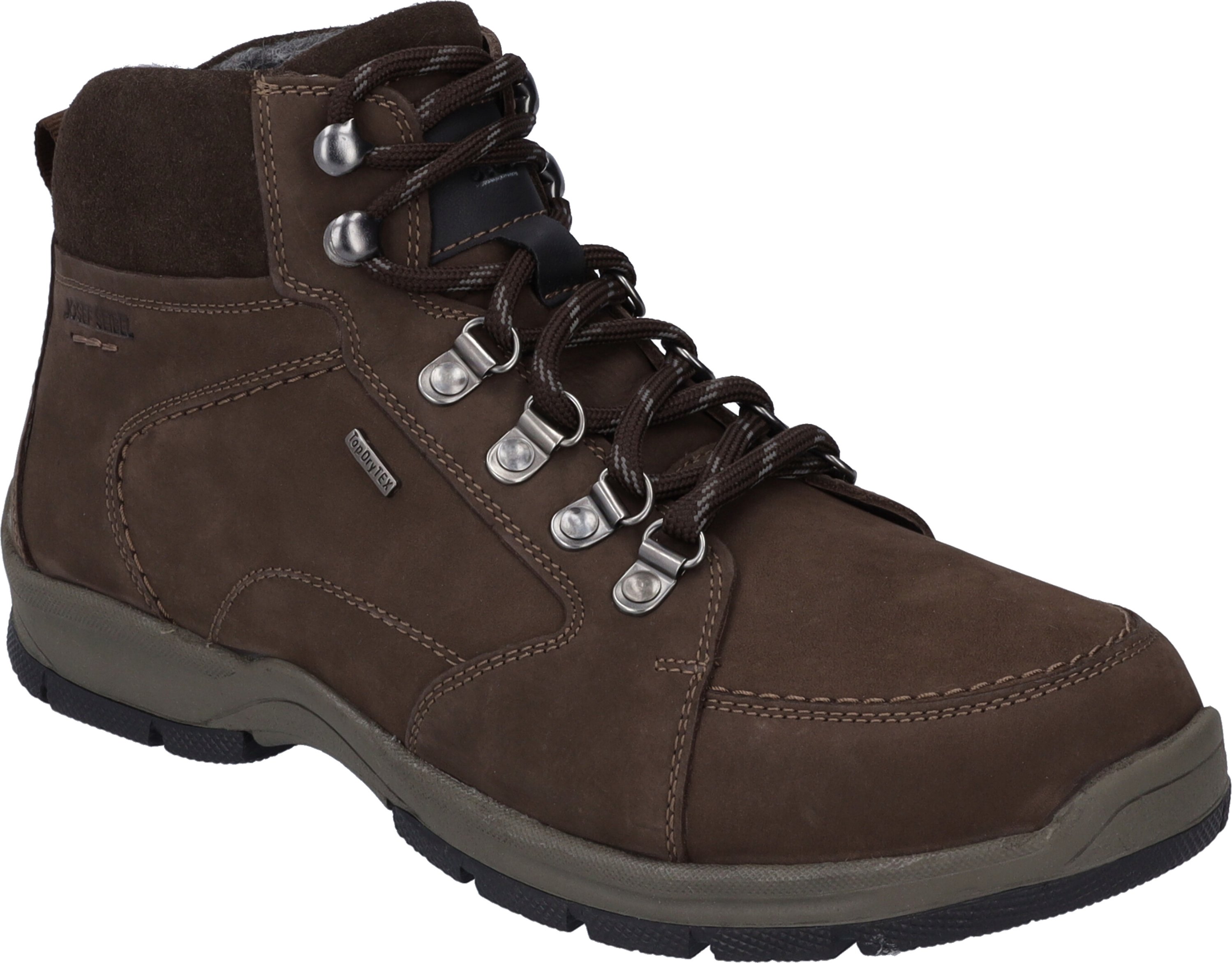 Thumbnail - JOSEF SEIBEL Herren Stiefelette Lenny 56 in braun-kombi