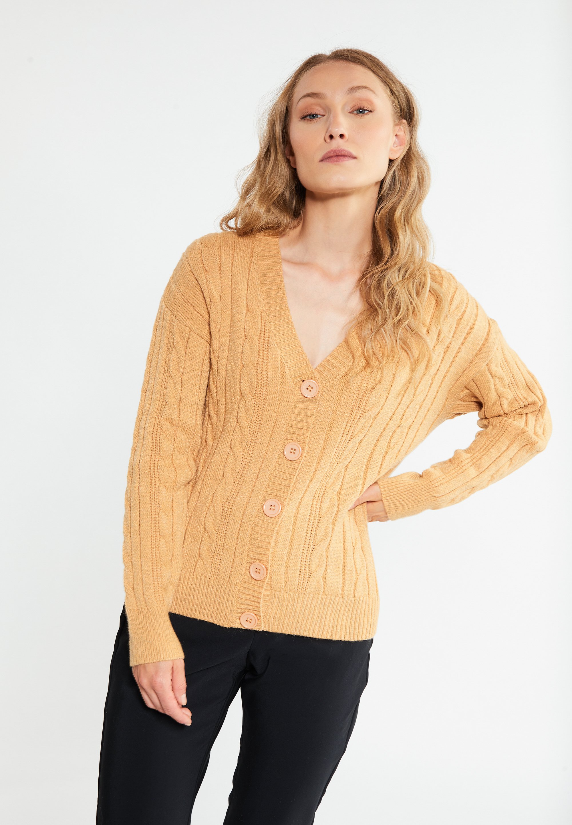 RISA Cardigan avec boutons teylon