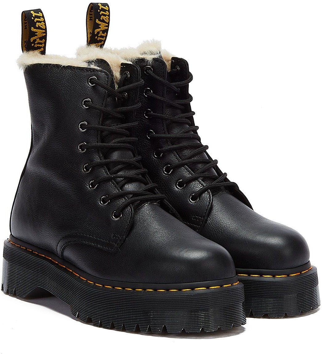 Kaufen Sie Dr. Martens Jadon Pisa Gefütterte Damenstiefel In Schwarz