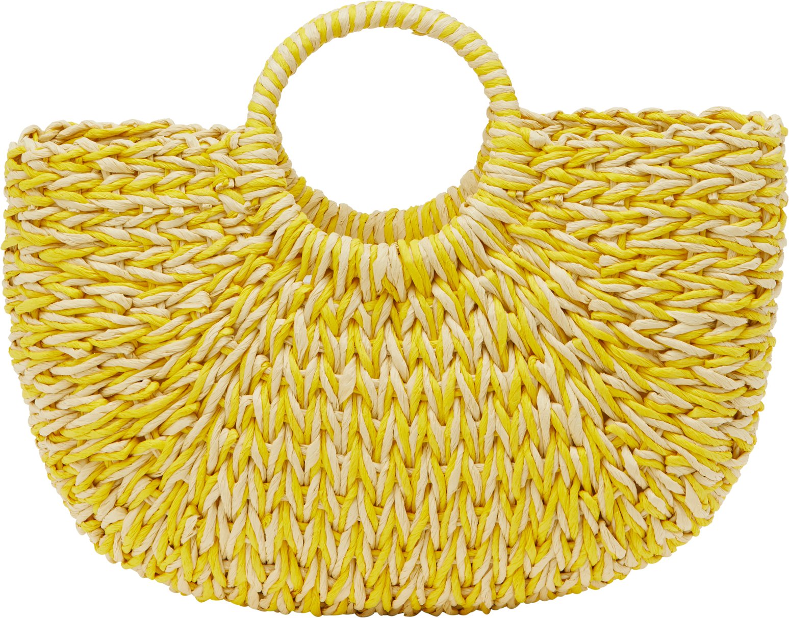 IZIA Handtasche Handtasche Frauen Gelb