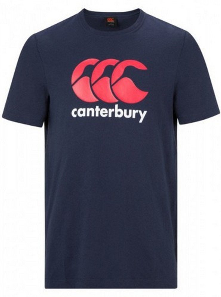 Canterbury Herren CCC Logo T-Shirt (Navy/Rot/Weiß)
