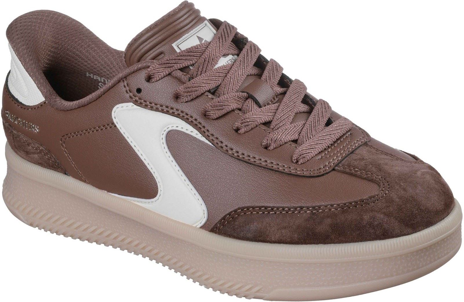 Skechers Hotshot HI - Lifted Luxe Polyurethan Damen Braun Standard Sneakers