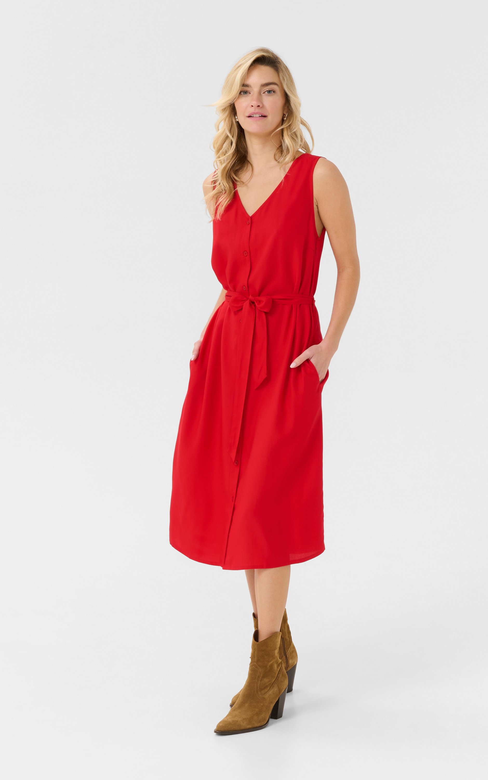 Kleid Feminine red