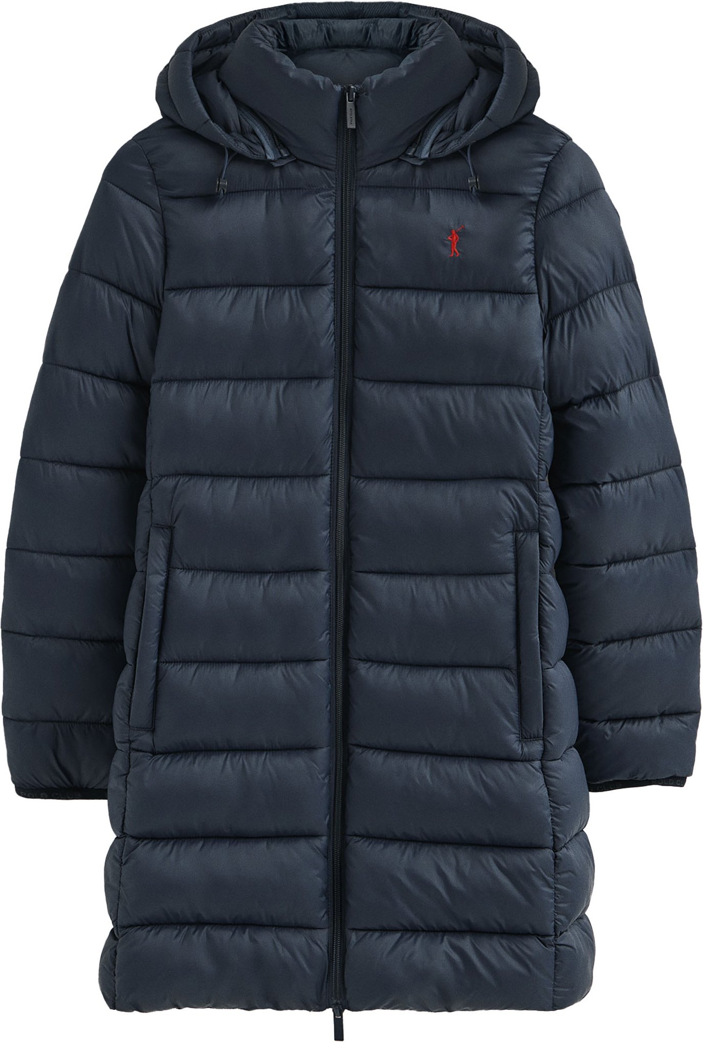 Jacke Salima Embroidery marineblau mit Rigby Go-Logo