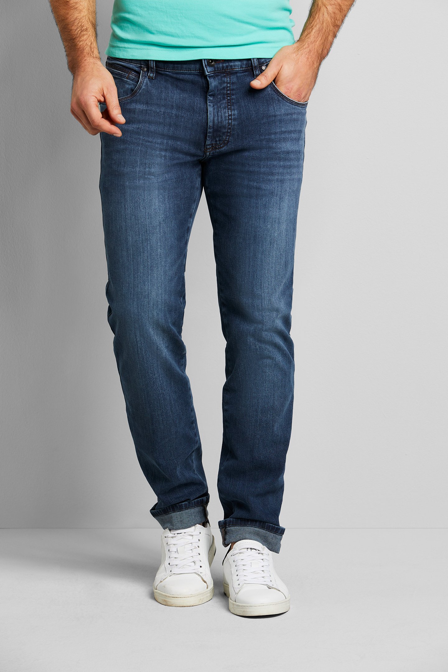 Bugatti Herren Jeans mit Power Stretch