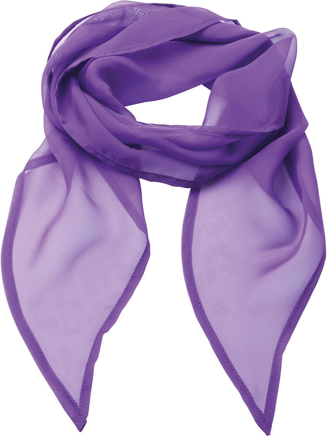 Premier - "Colours" Schal für Herren/Damen Unisex (Reiches Violett)