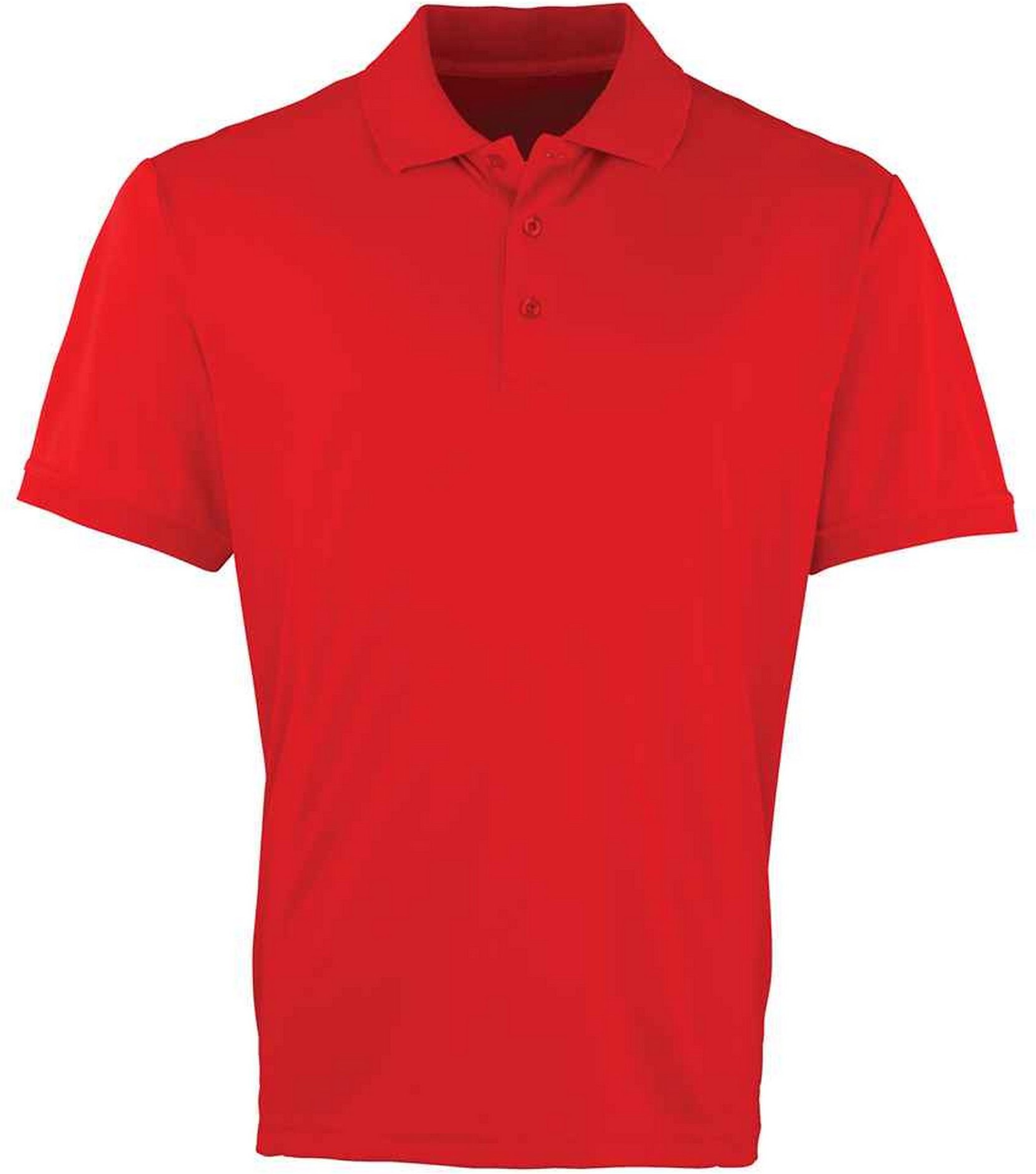 Premier - "Coolchecker" Poloshirt für Herren (Rot)