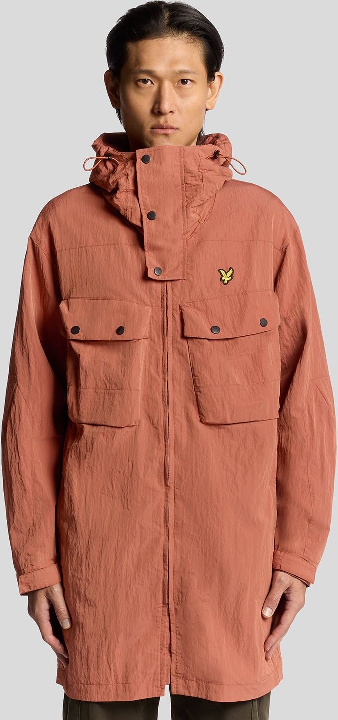 Lyle & Scott Wasserabweisender Guard Parka - Rot