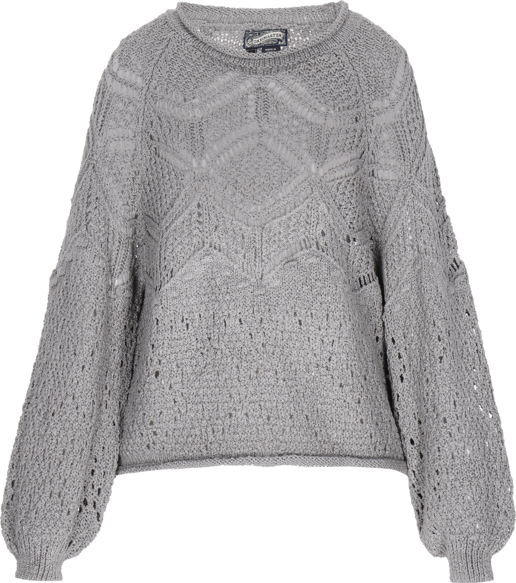 Dreimaster Zur Seite fahren Frauen Graumelange