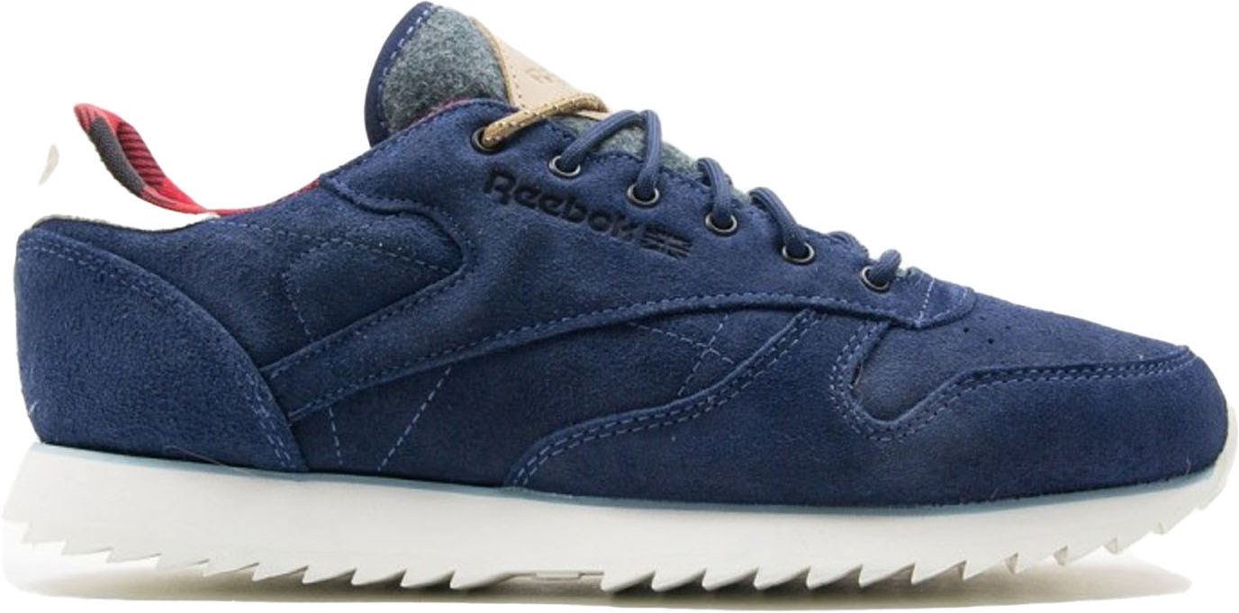 Reebok zap cl Outdoor Schnüre -up Blue Wildleder Leder Womens Trainer AQ9777