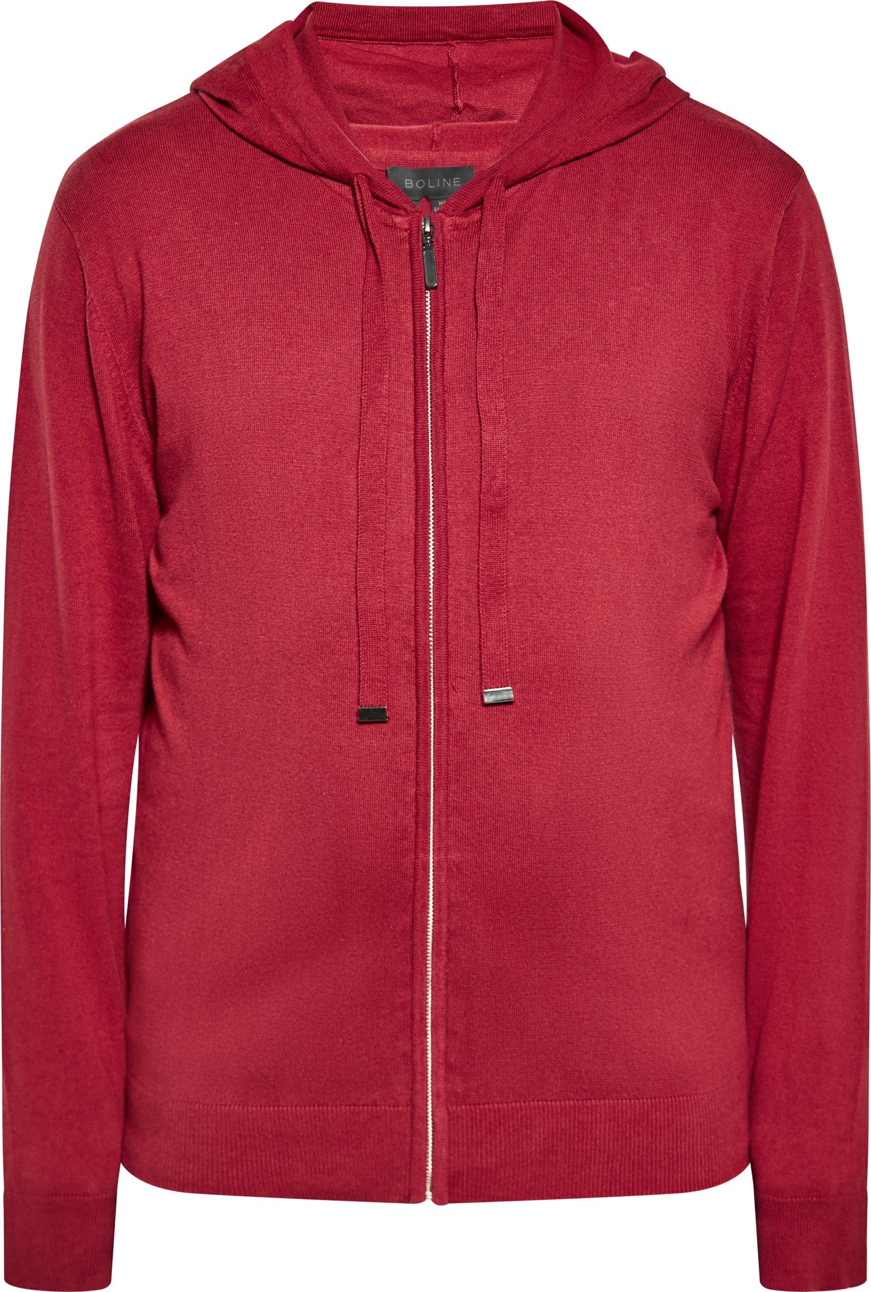 Dreimaster Strickjacke Männer weinrot