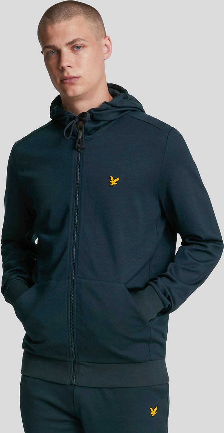 Thumbnail - Lyle & Scott Sports � Kapuzenpullover mit durchgehendem Rei�verschluss, Marineblau