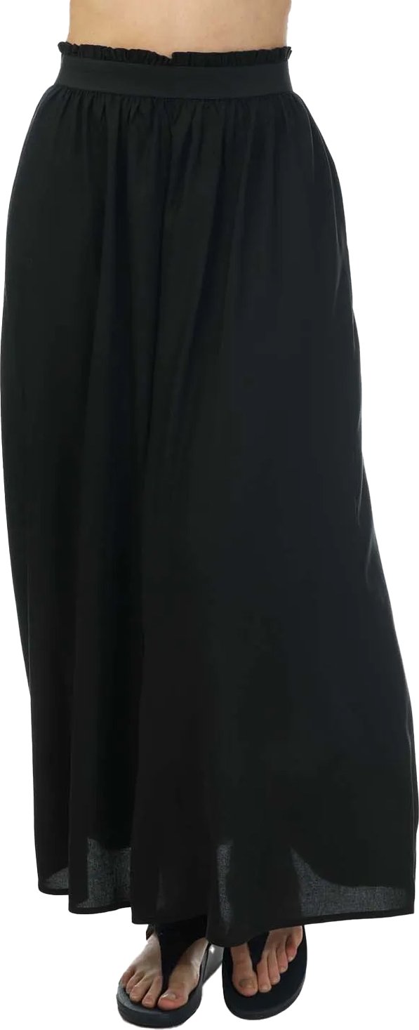 Only - Langer Rock Papiertüte für Damen (Schwarz)