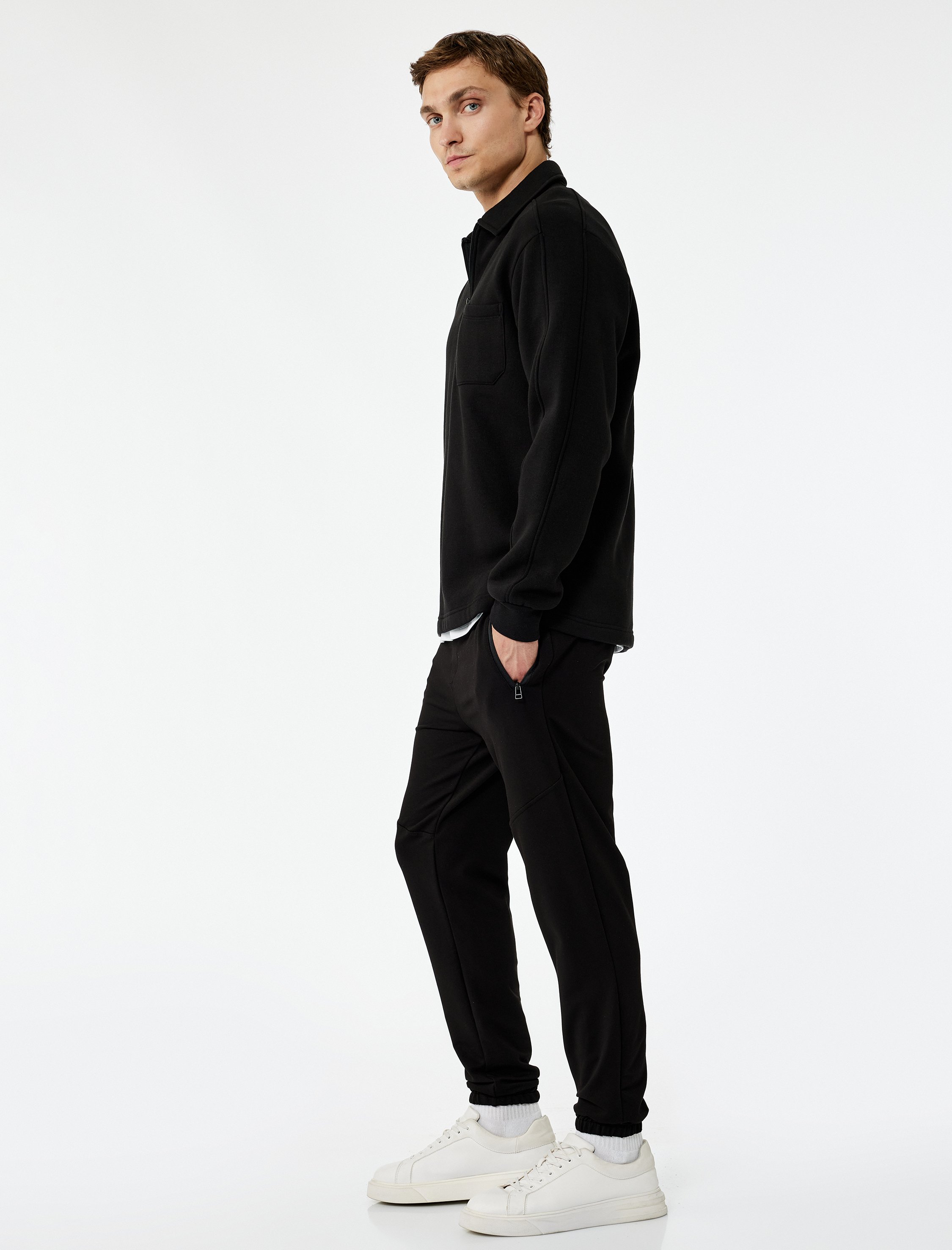 Koton SWEAT BOTTOMS Jogger mit Reißverschlusstaschen