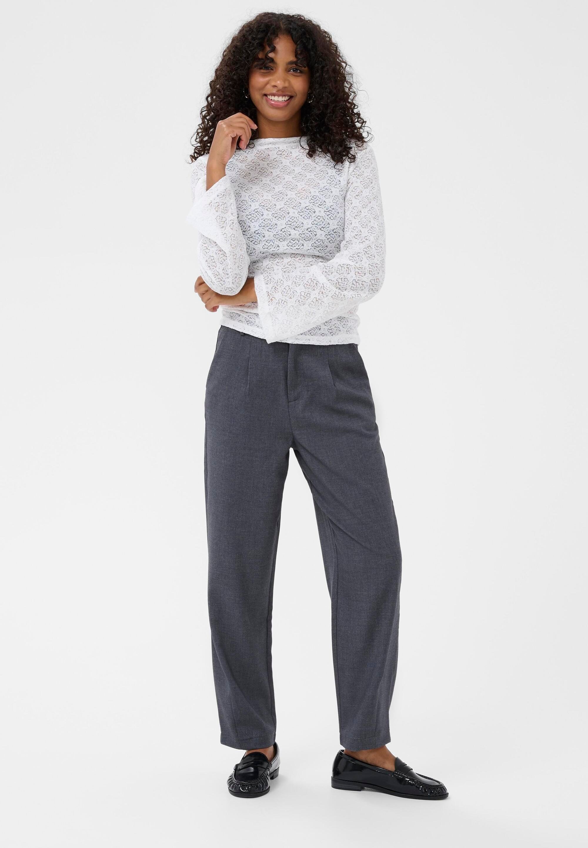 Langarm-Shirt KAmiah Langarm-Shirt Tight fit white