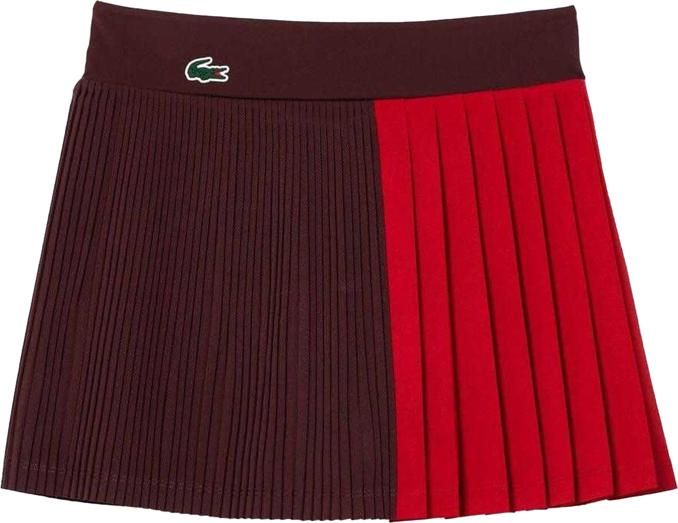 Lacoste - Rock für Damen Extratrocken - Tennis (Bordeauxrot)