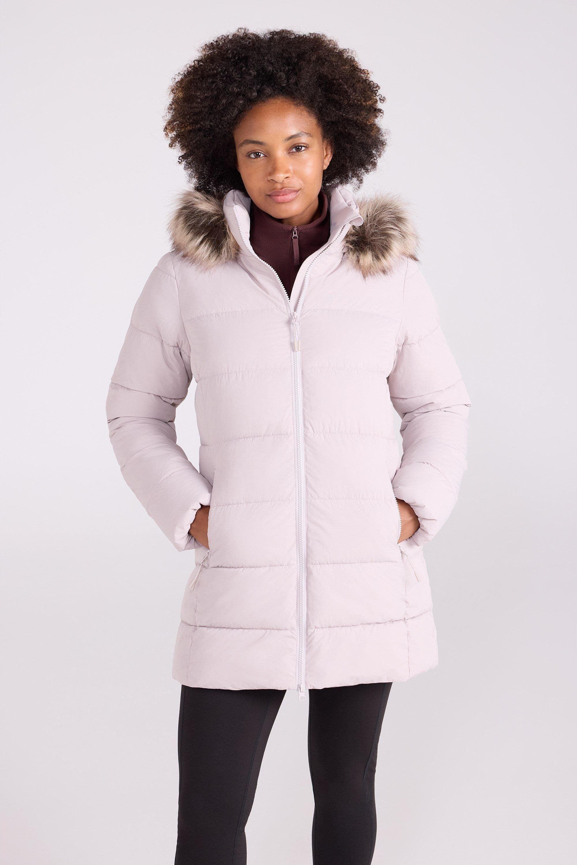 Mountain Warehouse - "Nola" Steppjacke für Damen (Hellbeige)
