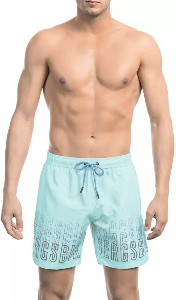 Bikkembergs Badeshorts mit Logo-Print