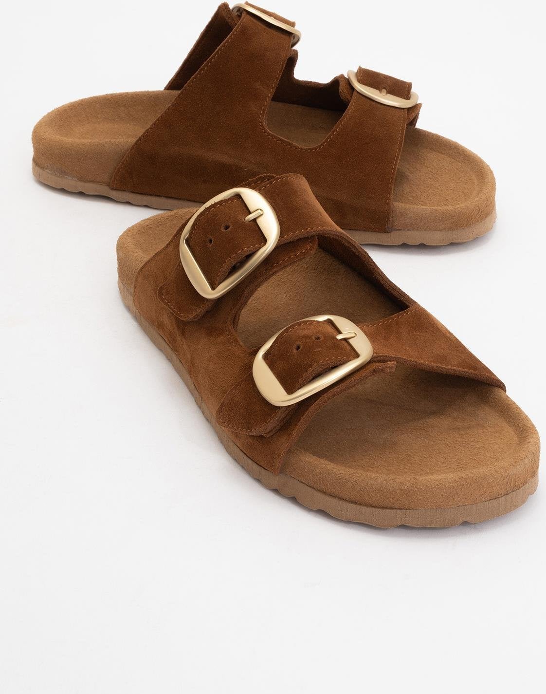 Ovesta Soft Fußbett Leder Slide Sandale (Women)