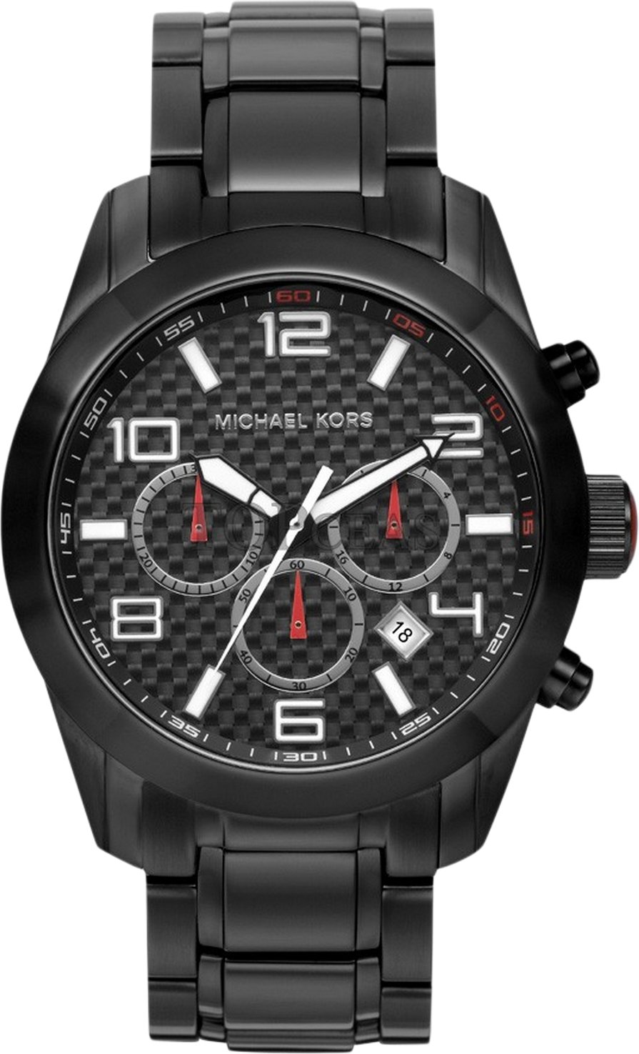 Michael Kors Unisex-Uhr Quartz Schwarz