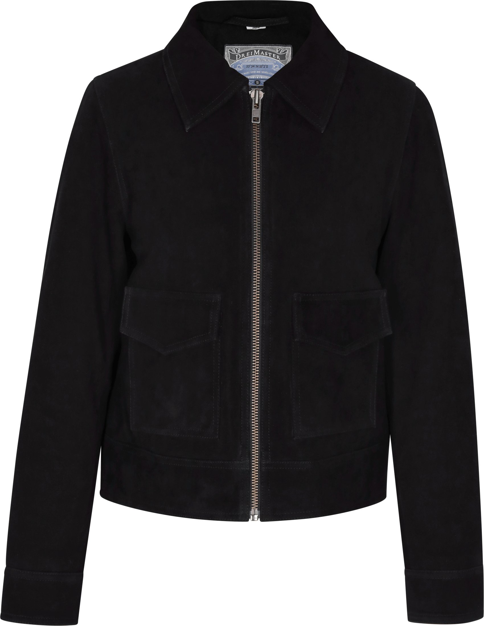 Dreimaster Jacke Frauen Schwarz