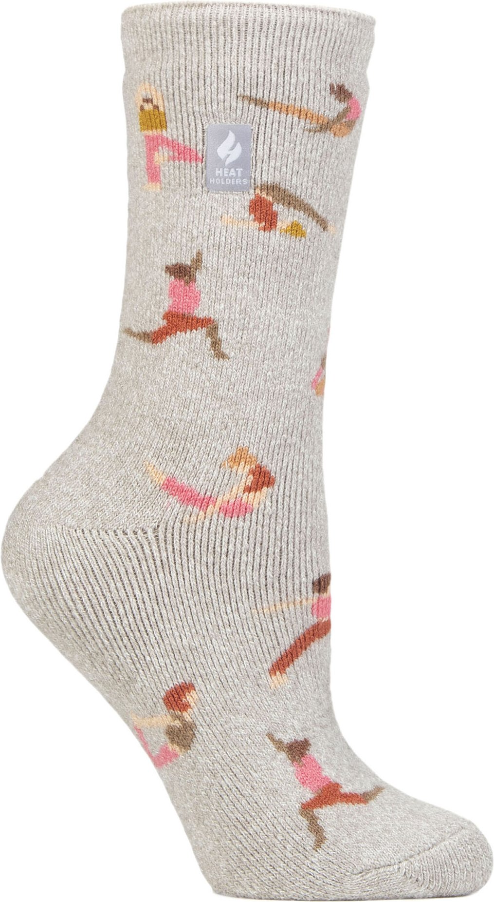 Womens Fun Hobby Socken | Heat Holders Lite | Novelty Winter Fleece gefüttert Thermosocken - Namaste