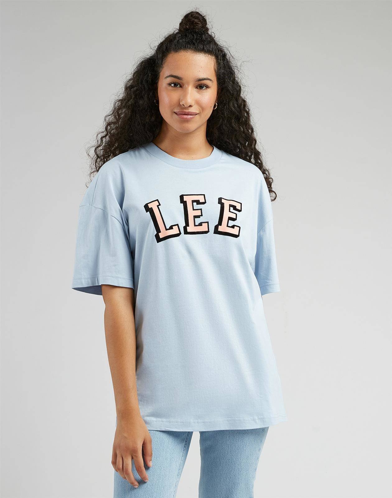 Lee – T-Shirt, Blau