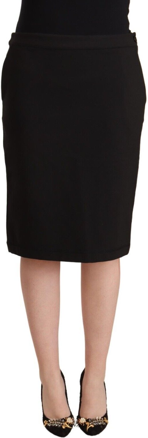 Bleistiftrock aus Wolle