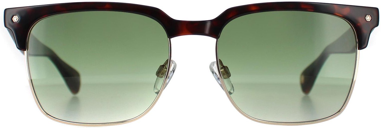 Ted Baker Semi Rimless Mens Dark Demi Grün Gradient TB1681 Floyd