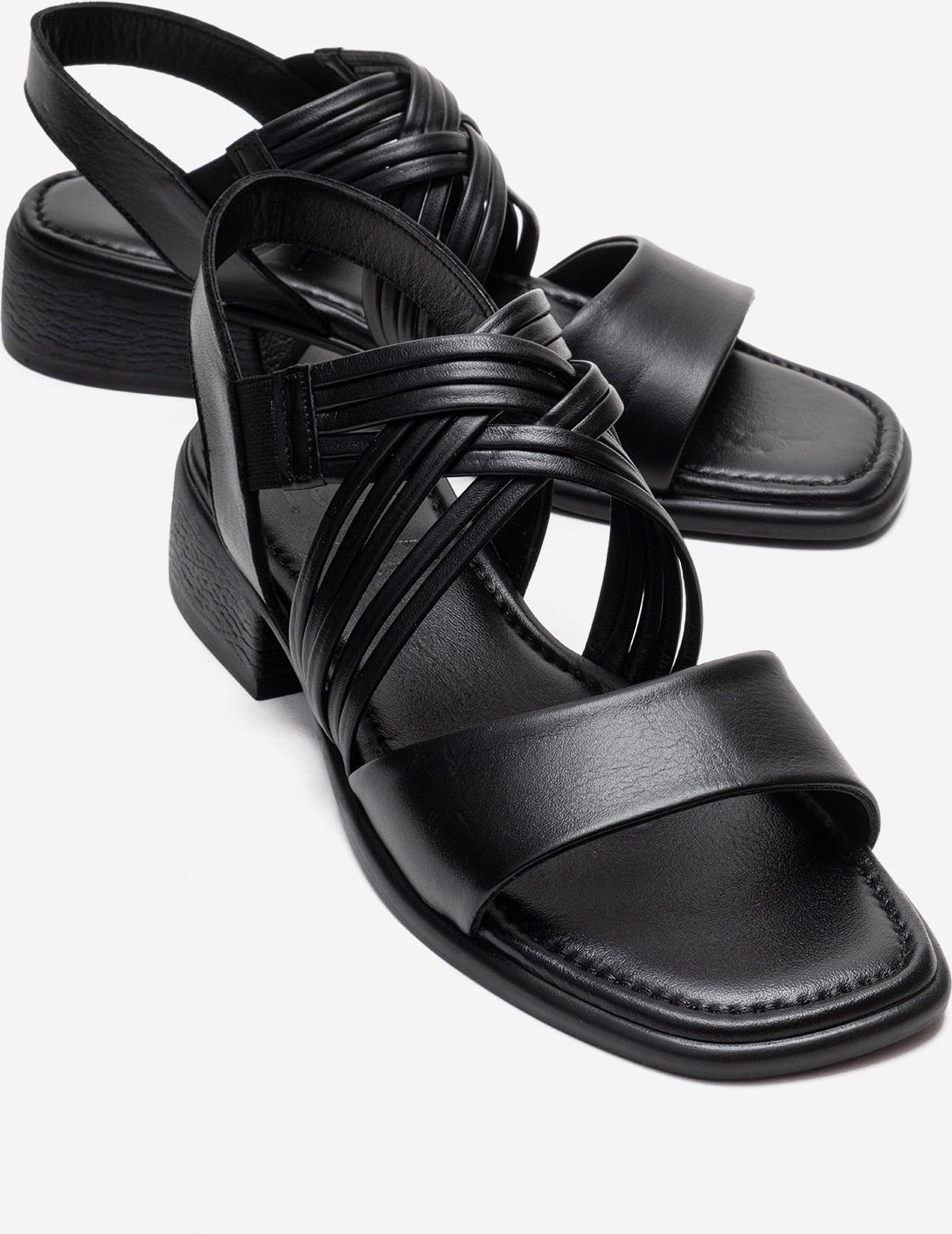 Livello Leder Multi-Riemen Sandale (Damen)