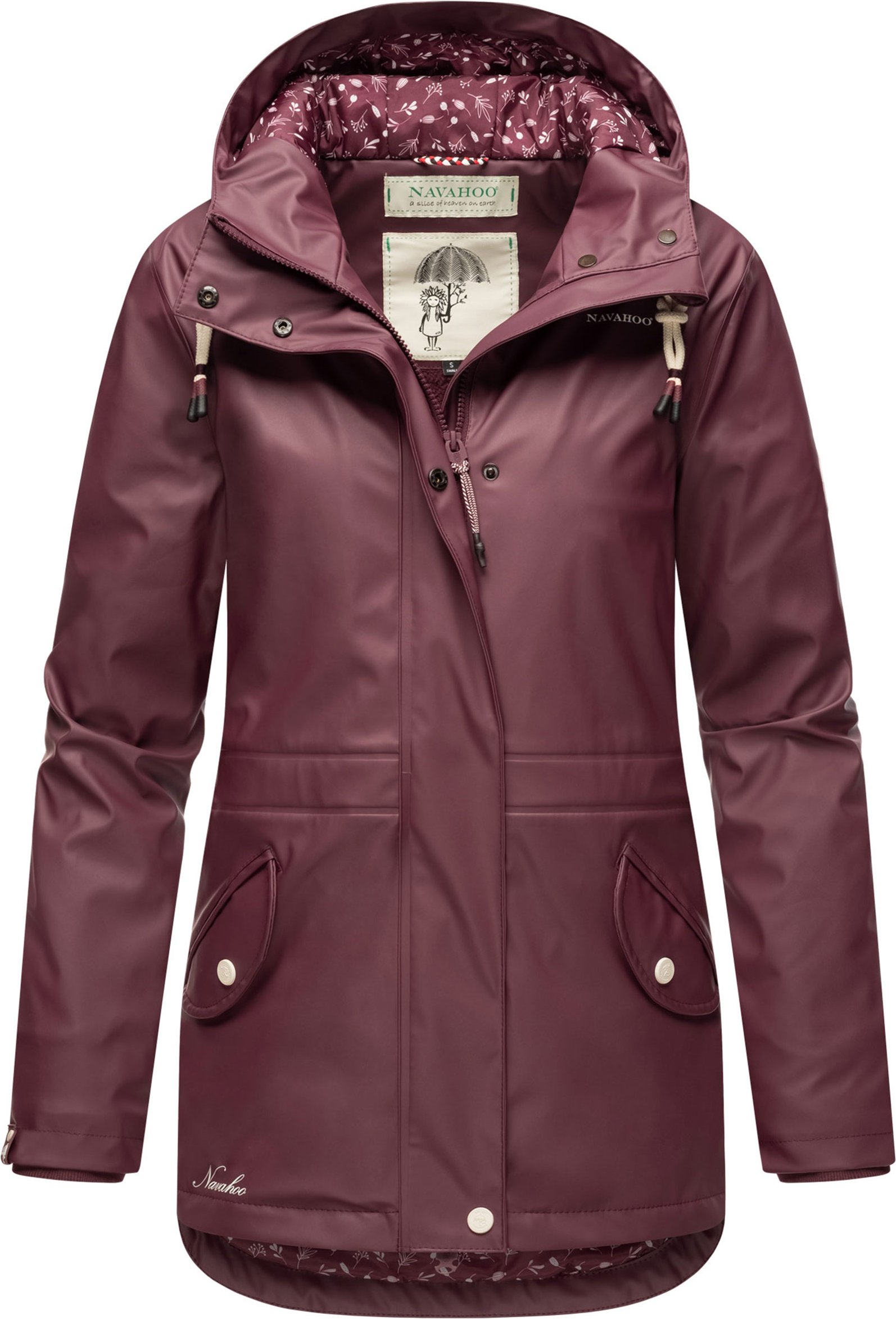 Navahoo Damen Regenjacke Oceans Heart – Wasserdicht & Stylisch