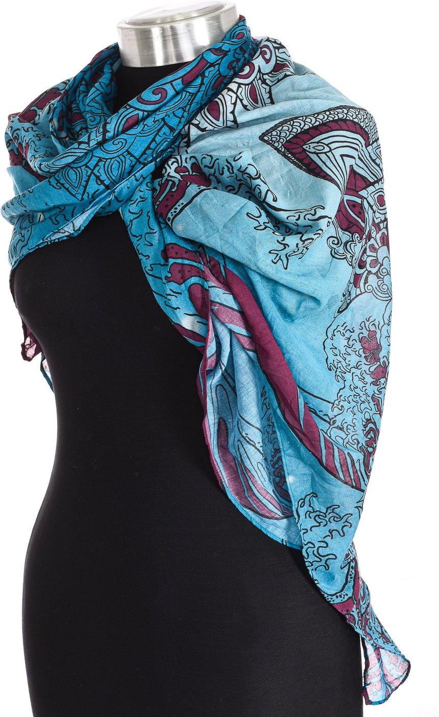 Bandana mit Druckmotiv aus leichtem und weichem Stoff 111000 unisex