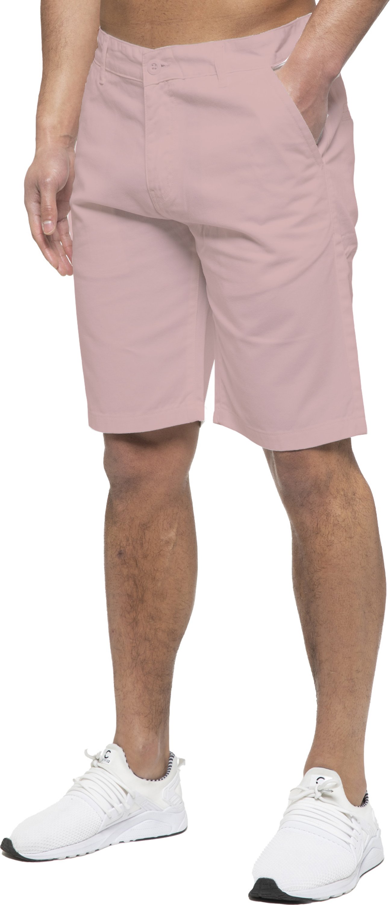 Thumbnail - Enzo | Herren Chino Shorts In Rosa