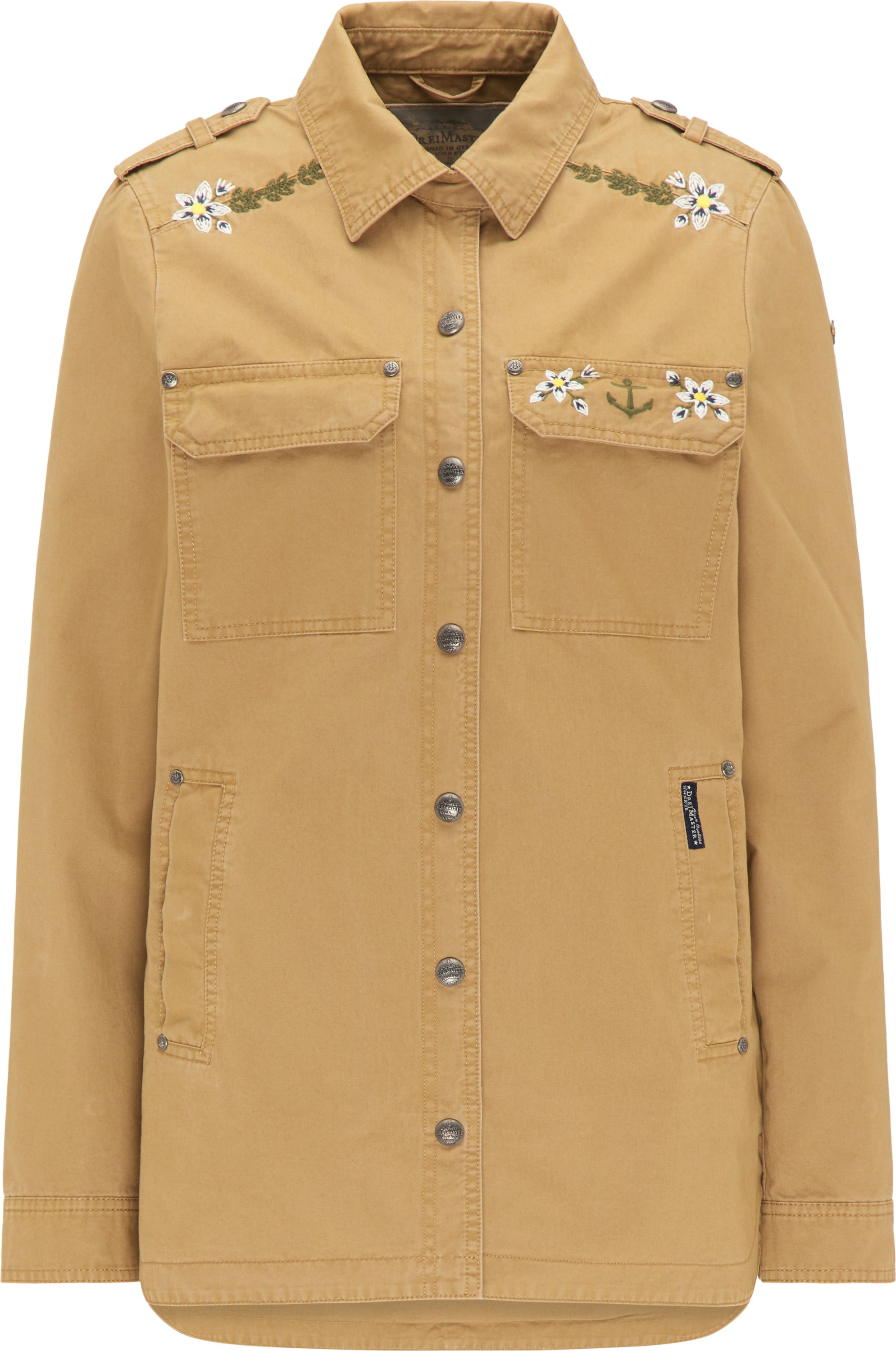 Dreimaster leichte Jacke Damen dunkelsand