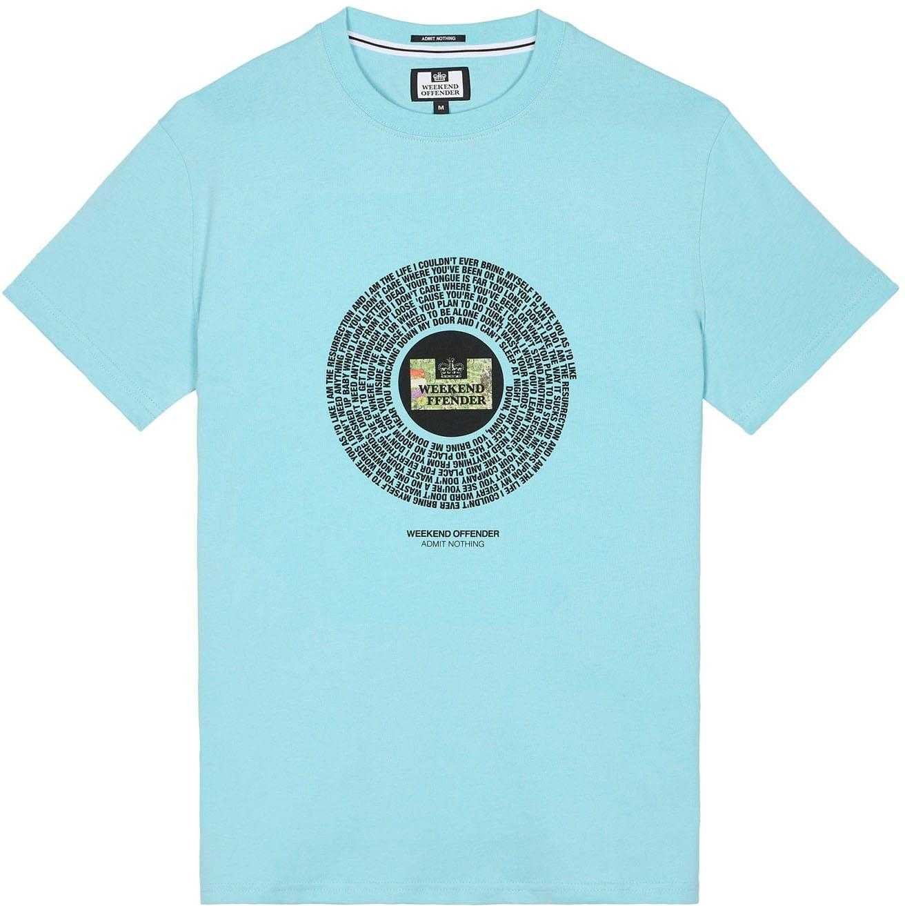 Weekend Offender - "Resurrection" T-Shirt für Herren (Blau)