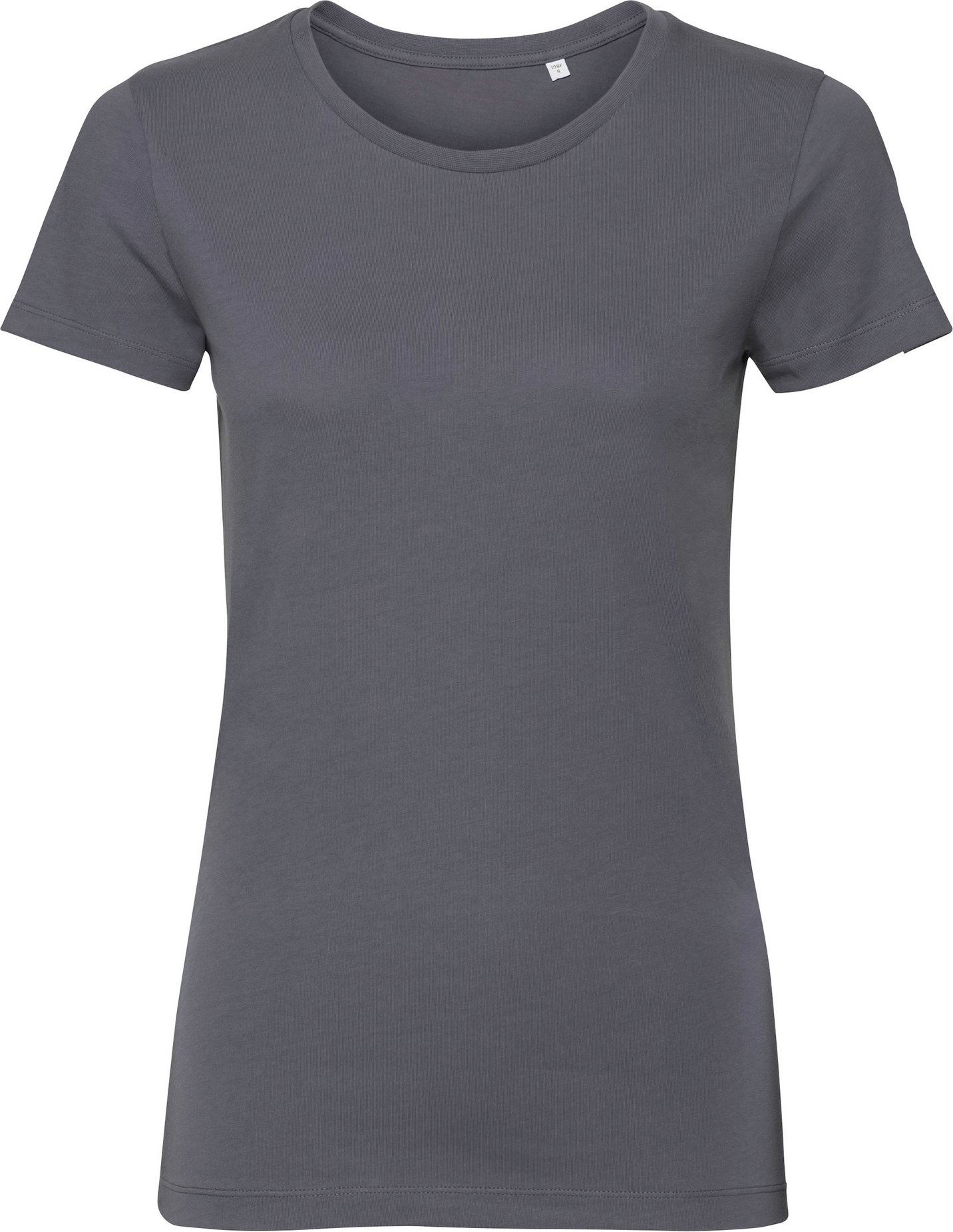 Russell Womens/Ladies Authentic Pure Organic Tee (Convoy Grey)