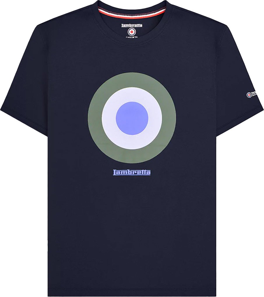 Lambretta - "SS24" T-Shirt für Herren (Marineblau)
