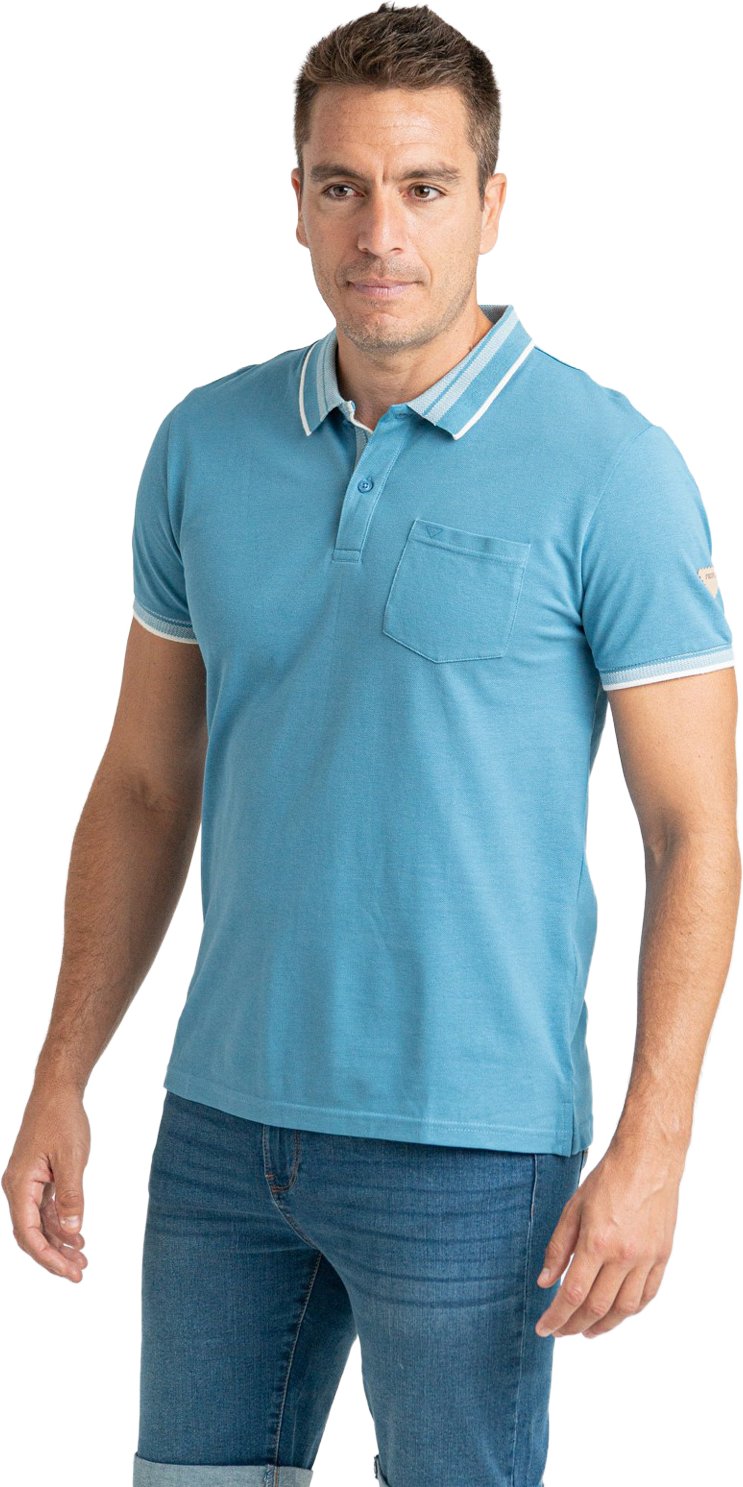 Herren Kurzarm Baumwoll-Polohemd mit Tasche PRI2631