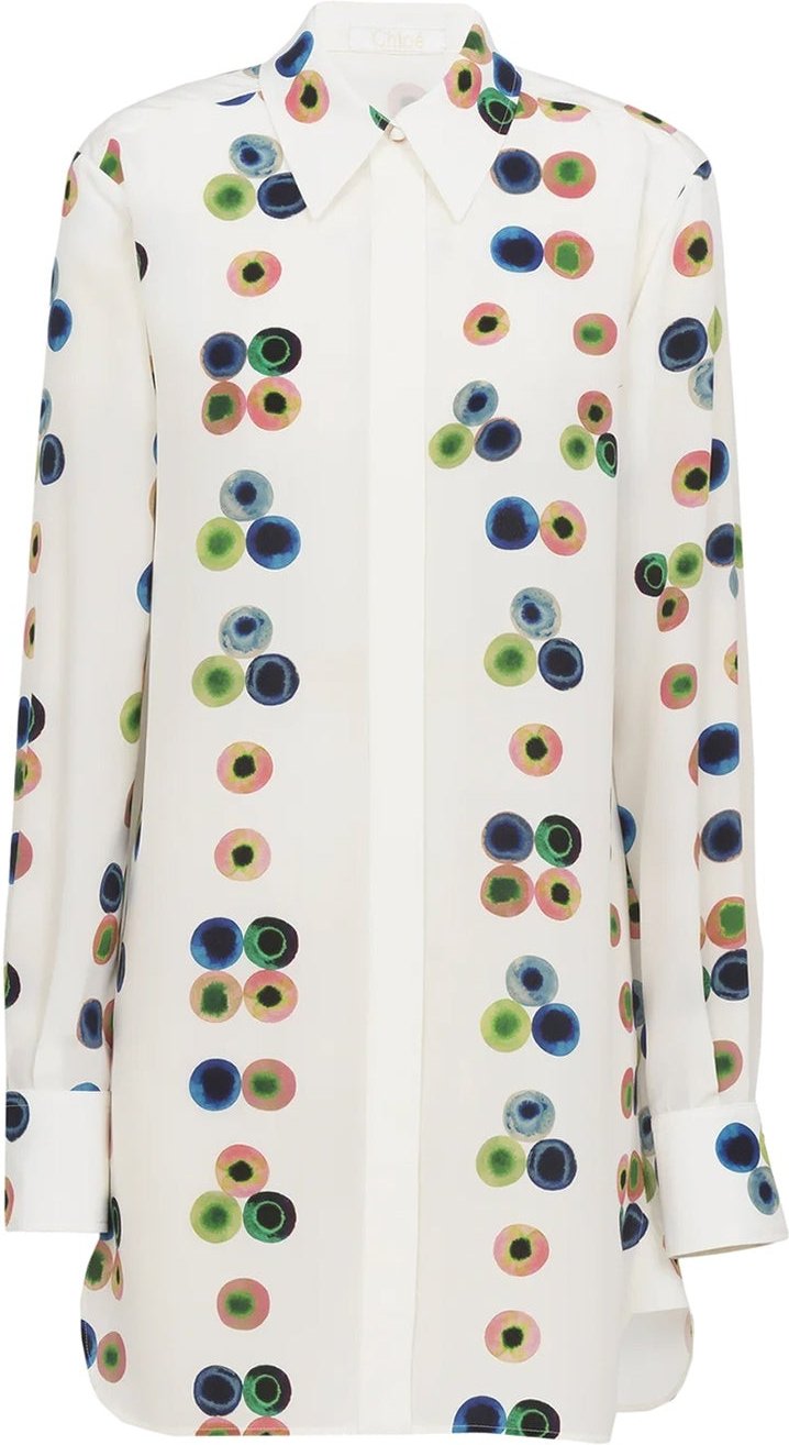 CHLOE‘ Chemisier-Kleid