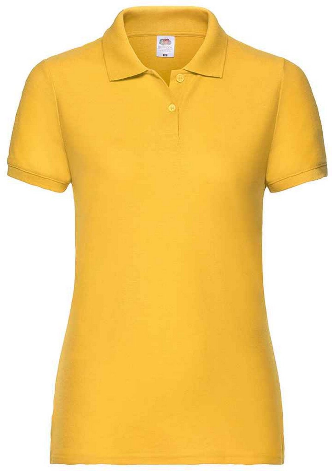 Fruit of the Loom Damen Poloshirt Lady Fit Piqué (Sonnenblume)