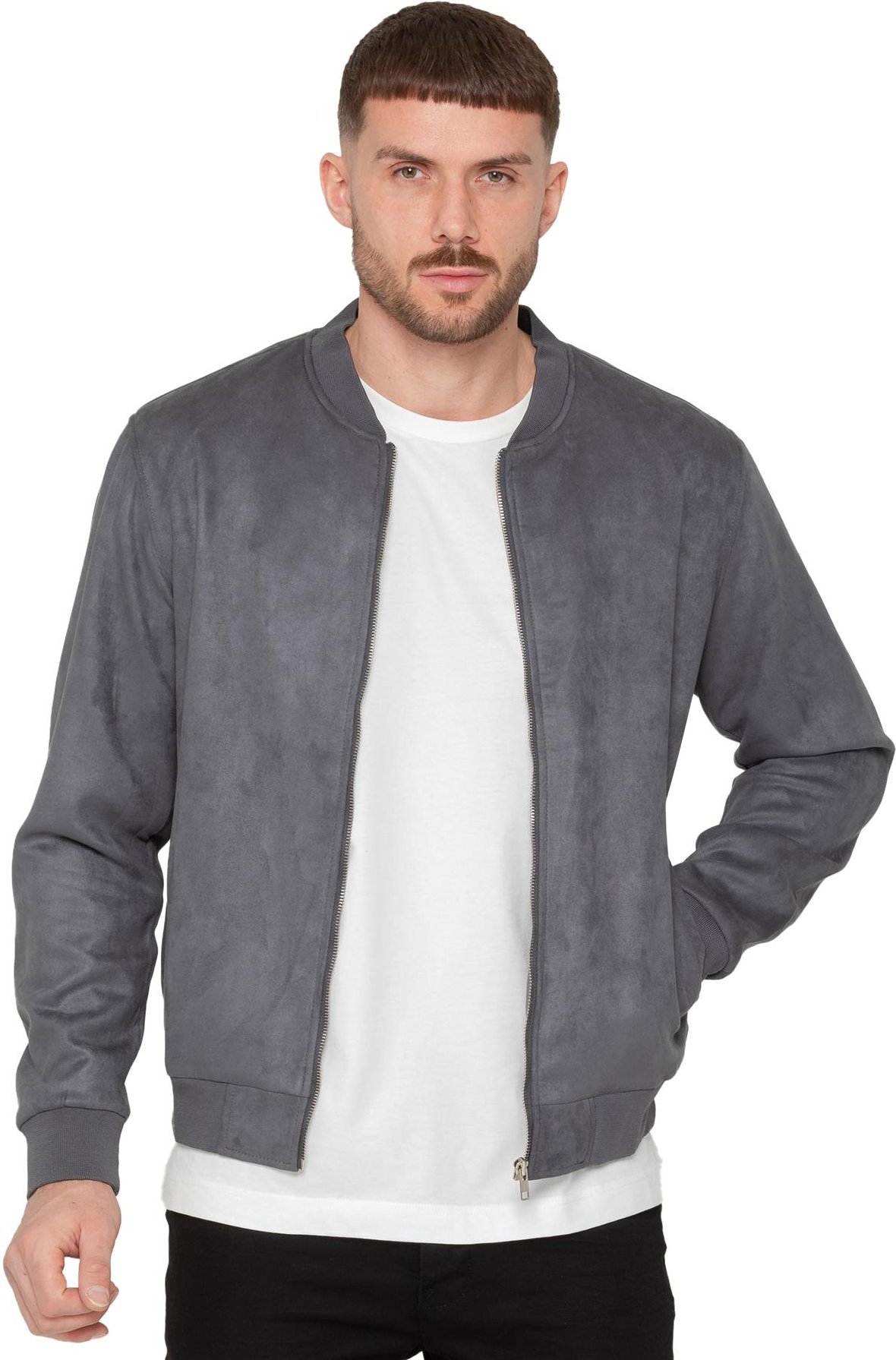 Enzo Milano | Herren Bomberjacke aus Wildleder