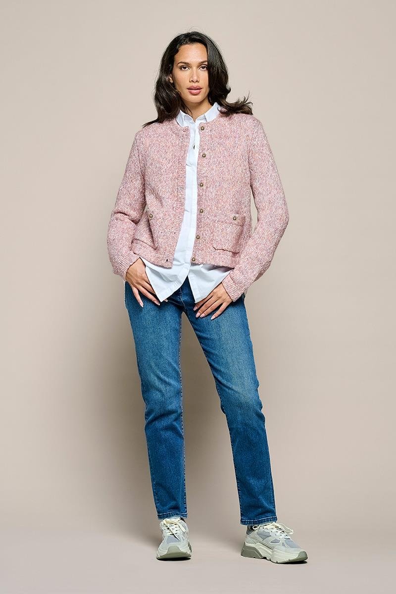 Carrie Cardigan Hellrosa