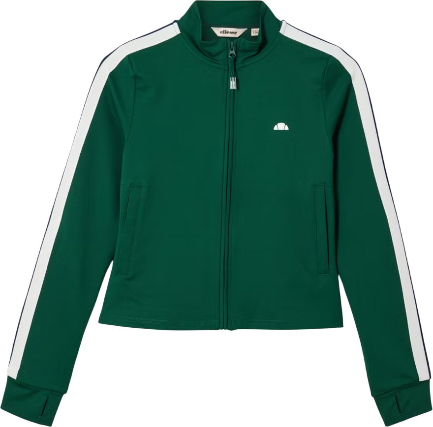 Ellesse - "Banff" Trainingsjacke für Damen, Durchgehender Reißverschluss (Dunkelgrün)
