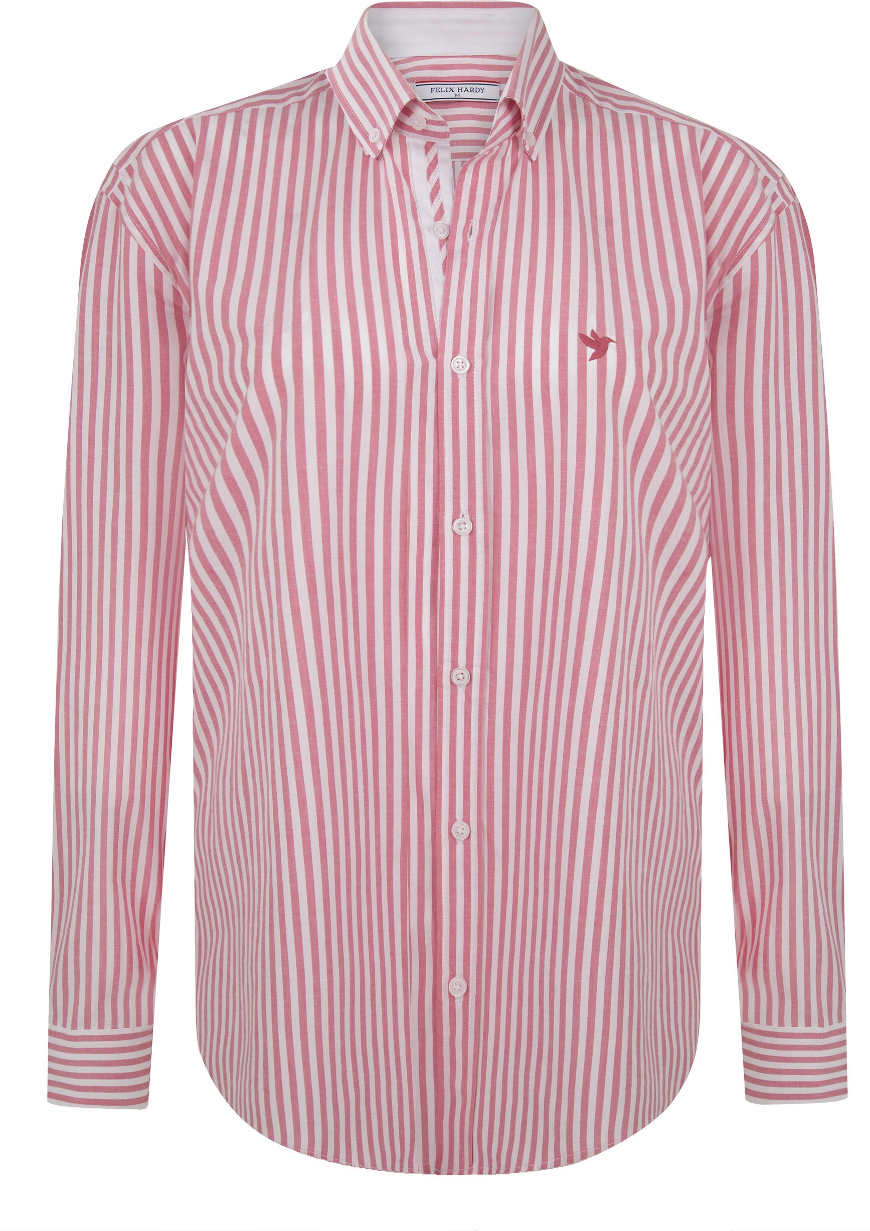 Thumbnail - Hemd Gestreiftes Langarmhemd