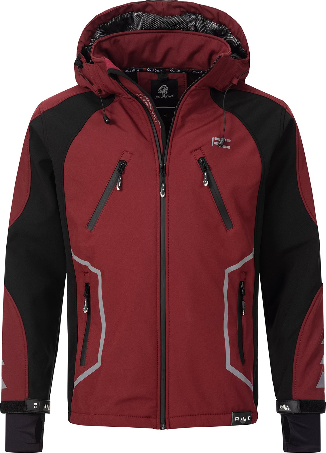 Thumbnail - Rock Creek Jacke Weinrot