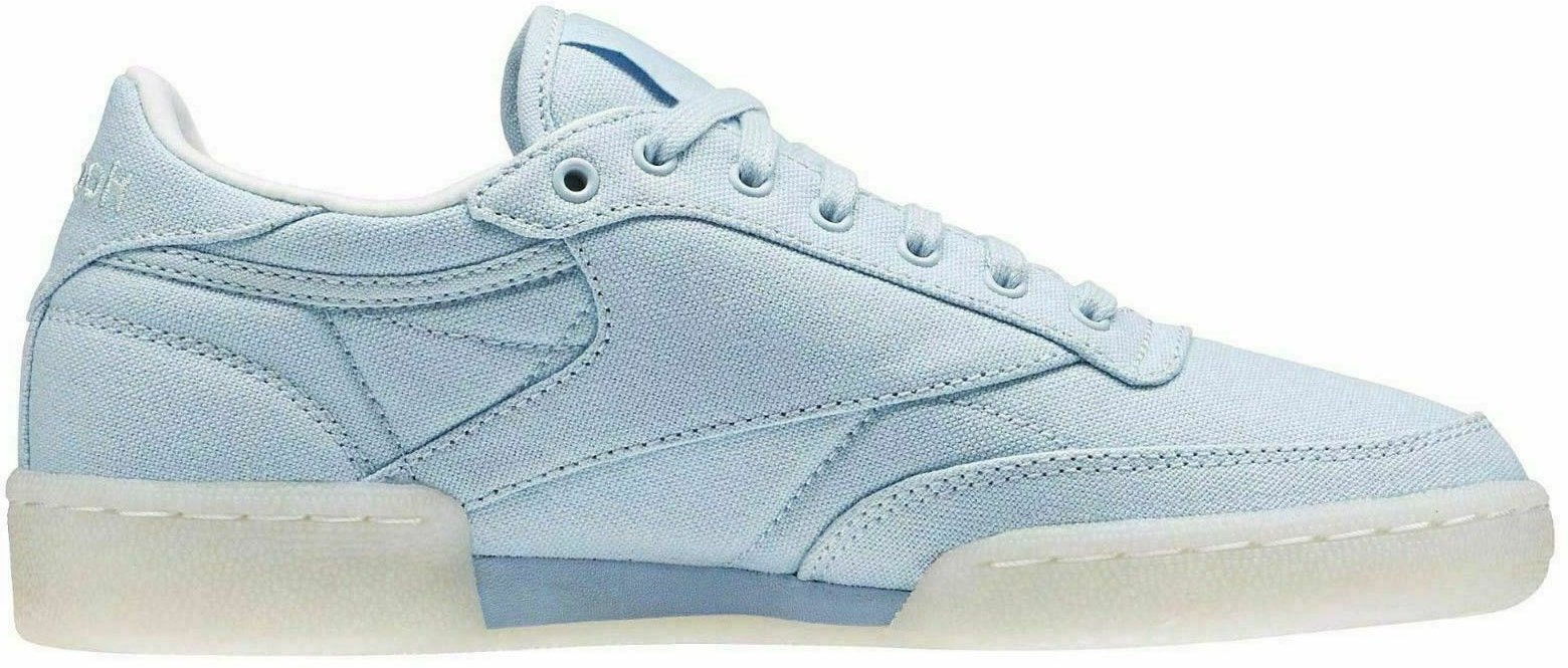 Reebok Club C 85 Schnür-up Blue Canvas Womens Trainer BD2841