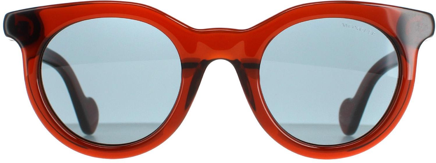 Moncler Runde Damen Dunkelbraun Blau ML0013