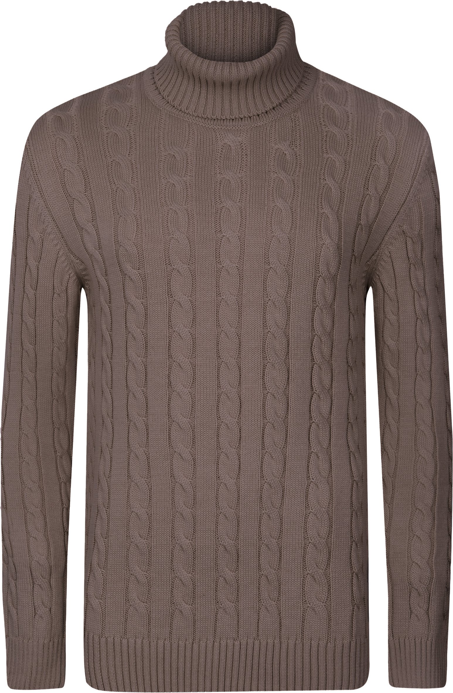 Thumbnail - Pullover Rollkragenpullover Aus Kabelstrick